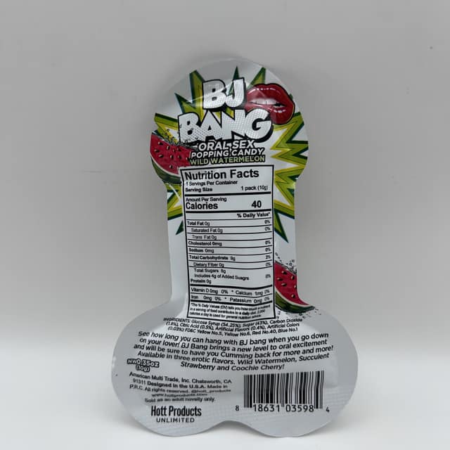 Chispas BJ Bang Sandía 3