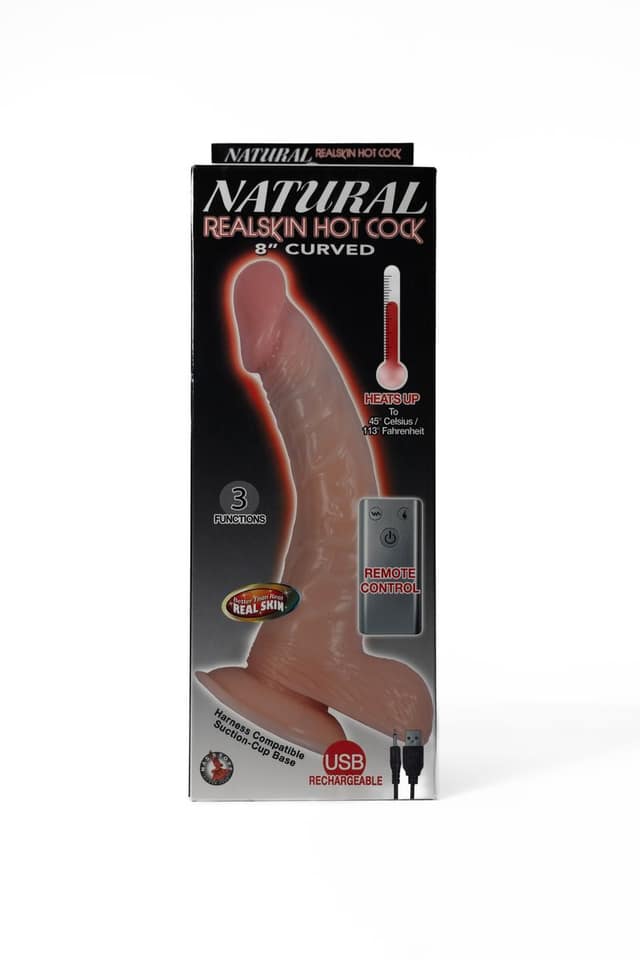 Calorcito Real 8” (Dildo con Calor)