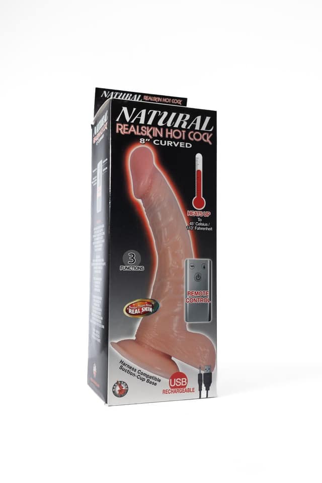 Calorcito Real 8” (Dildo con Calor)